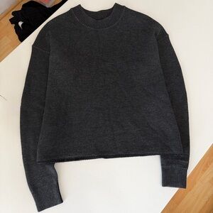 lululemon athletica Knit Gray Sweater